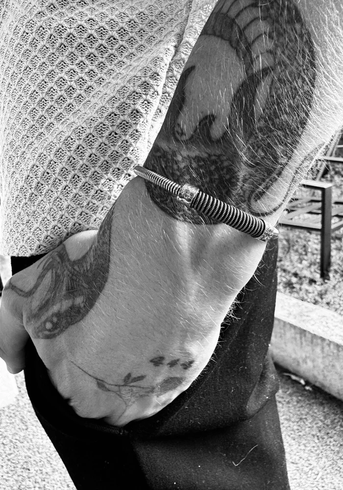 Bracelet Homme Turn En Corde De Basse Big