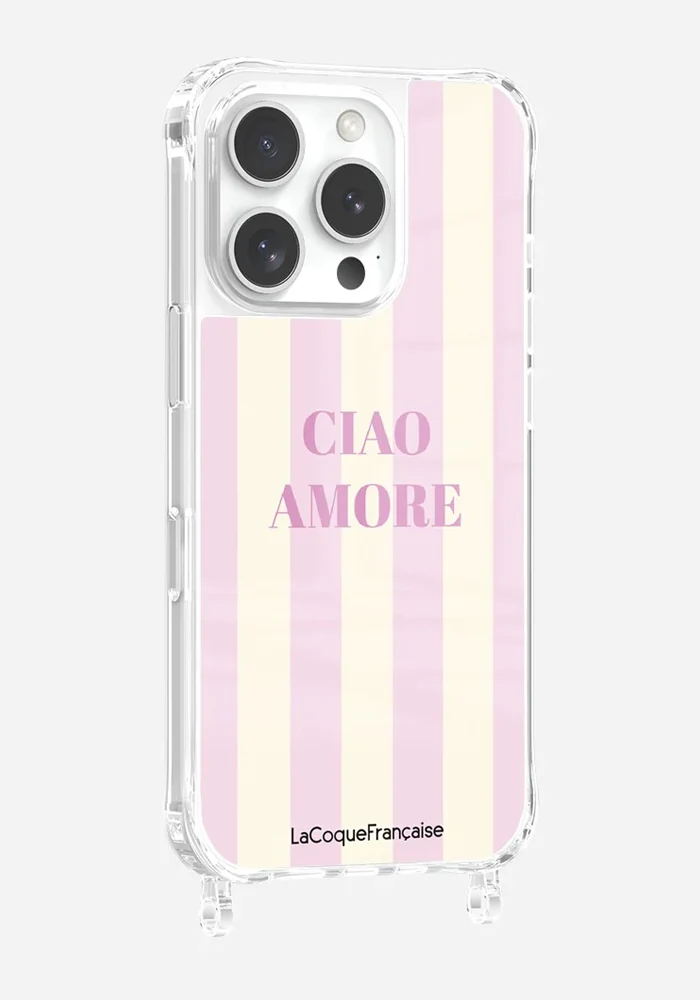 Coque De Téléphone Ciao Amore Rose