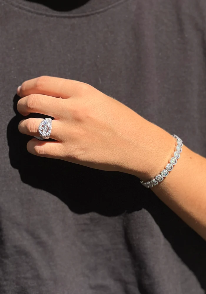 Bague Molly Plaqué Argent