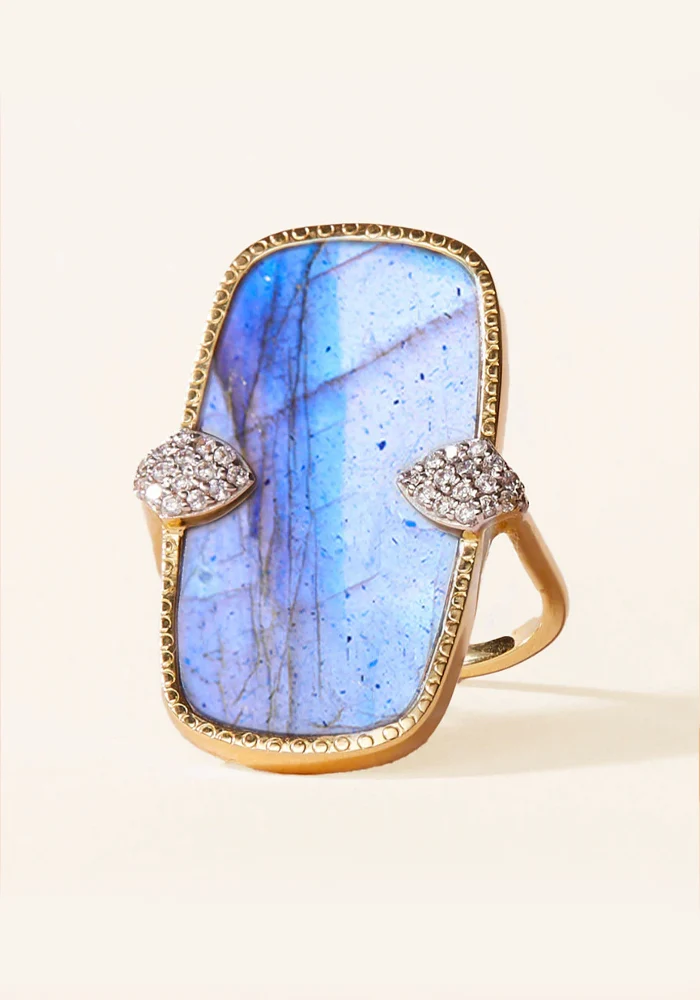 Bague Sangha Labradorite
