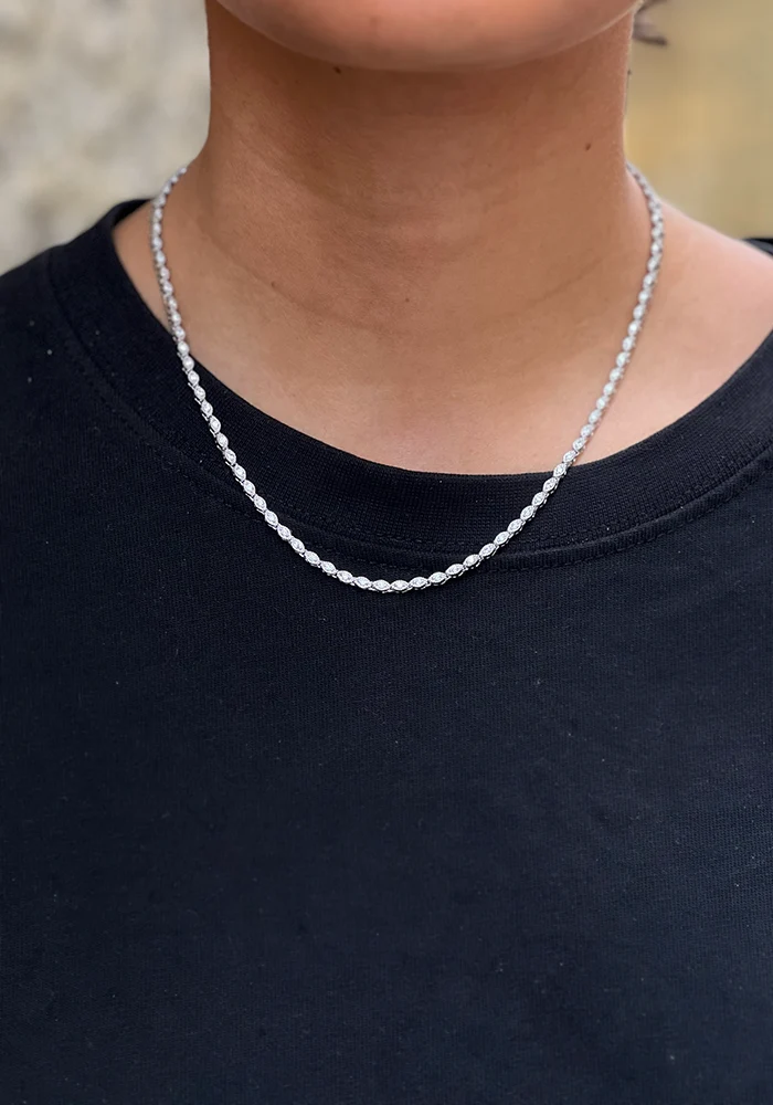 Collier Daisy Argent