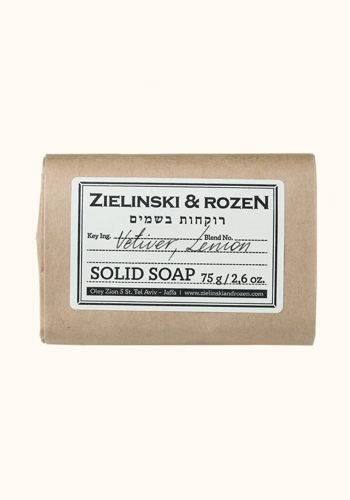 Savon Solide Vétiver, Citron 75g