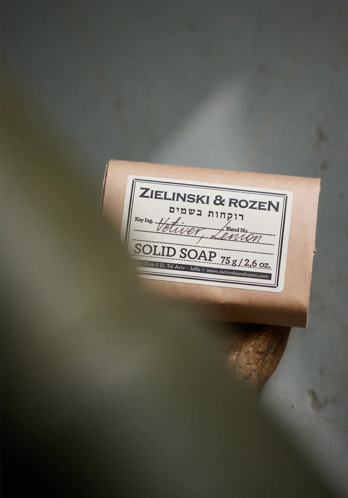 Savon Solide Vétiver, Citron 75g