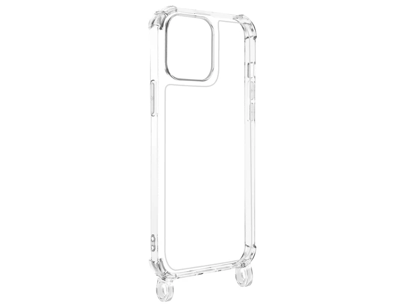 Coque semi rigide antichoc avec anneaux - Iphone 13