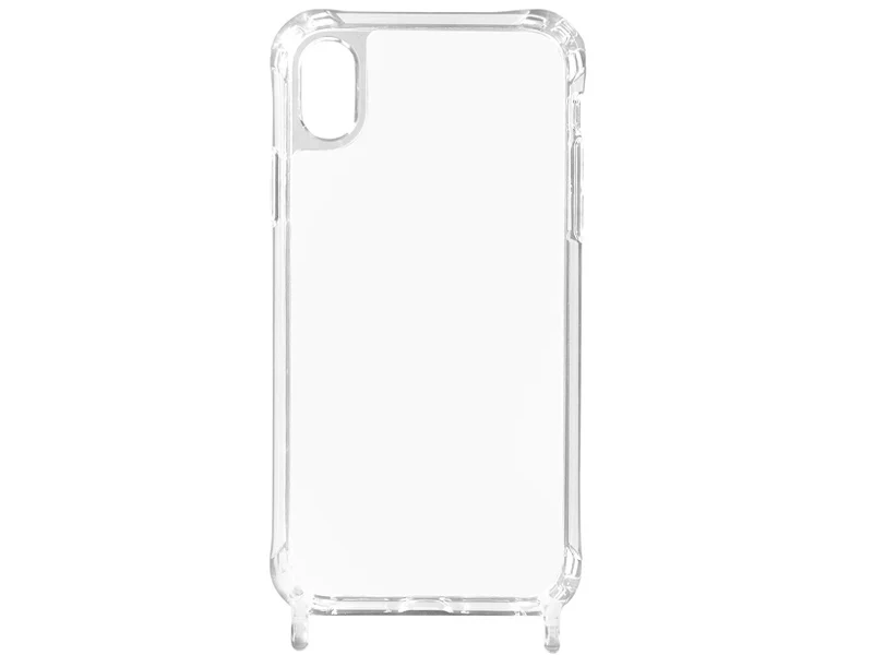 Coque semi rigide antichoc avec anneaux - Iphone X