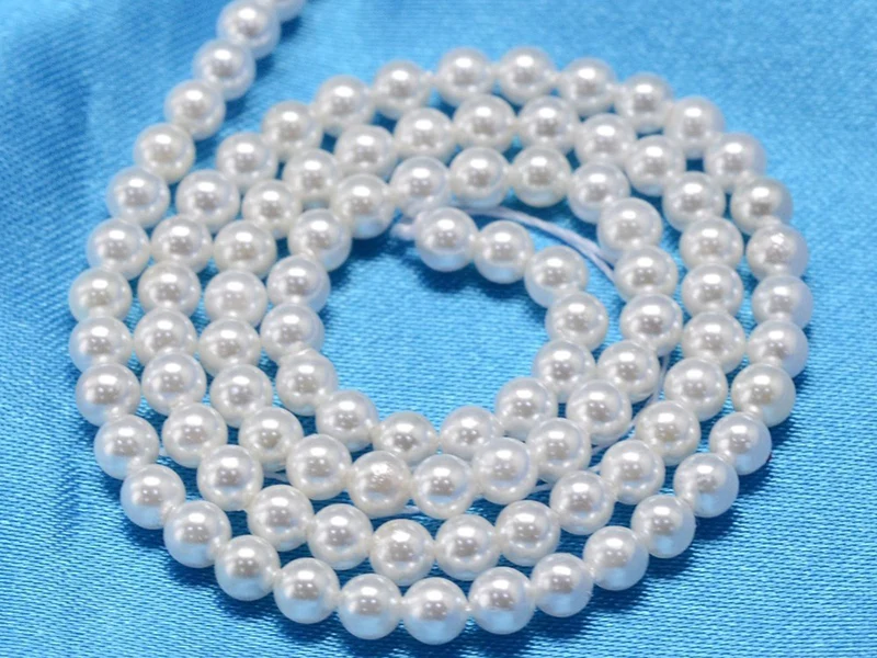 Lot de 20 perles effet culture rondes - 3 mm