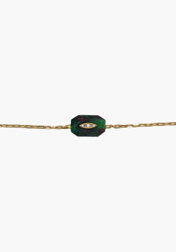 Bracelet Inside 2 Zoïsite