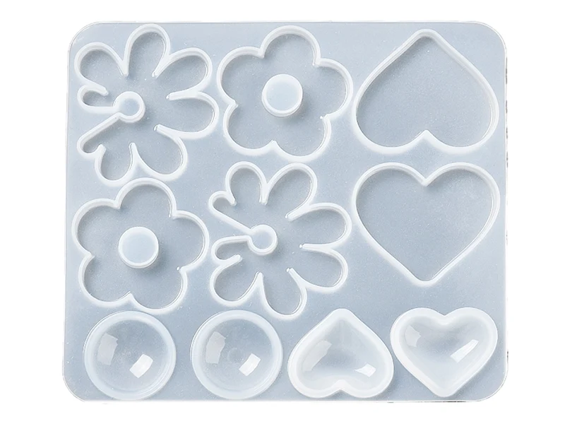 Moule en silicone pour bijoux - Forme fleurs