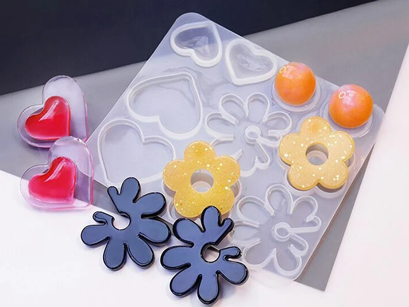 Moule en silicone pour bijoux - Forme fleurs