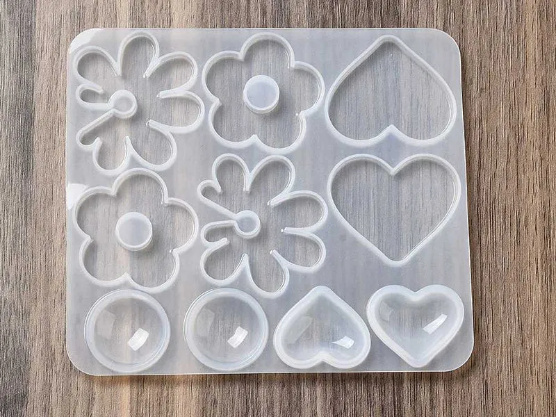 Moule en silicone pour bijoux - Forme fleurs