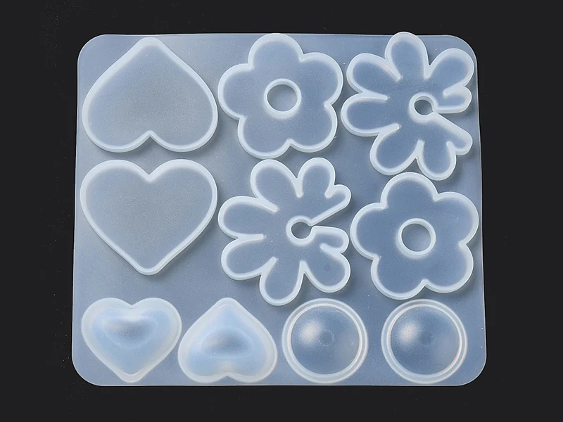 Moule en silicone pour bijoux - Forme fleurs
