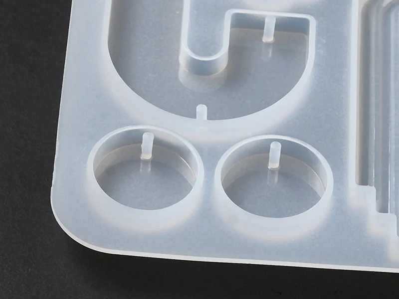 Moule en silicone - Formes géométriques abstraites pour boucles d'oreilles