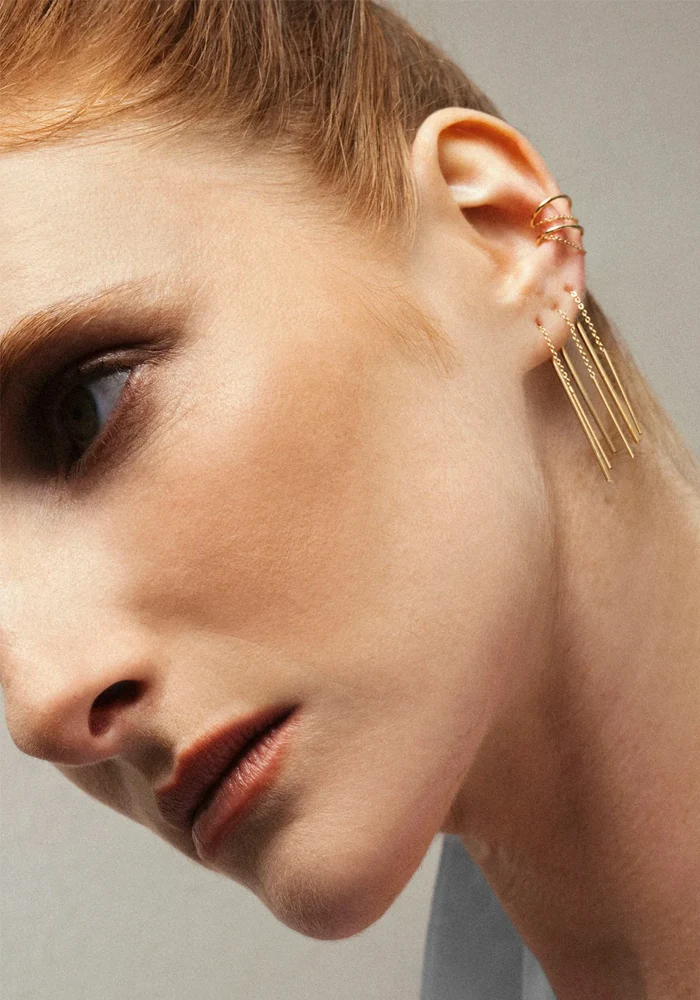 Boucle D'Oreille Achille Palladium
