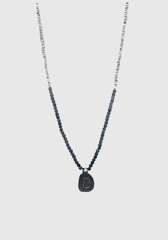 Collier Elor Saphirs Bleus