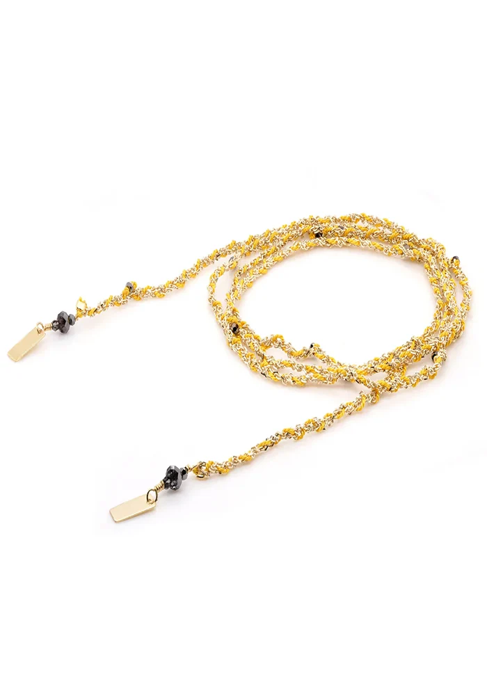Bracelet N°182 Doré Et Jaune