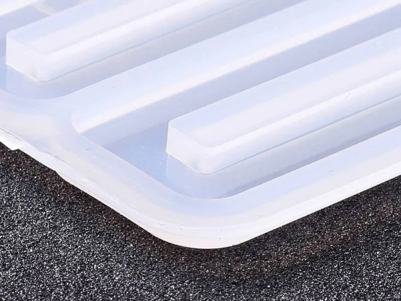 Moule en silicone - Barrettes à cheveux rectangulaires