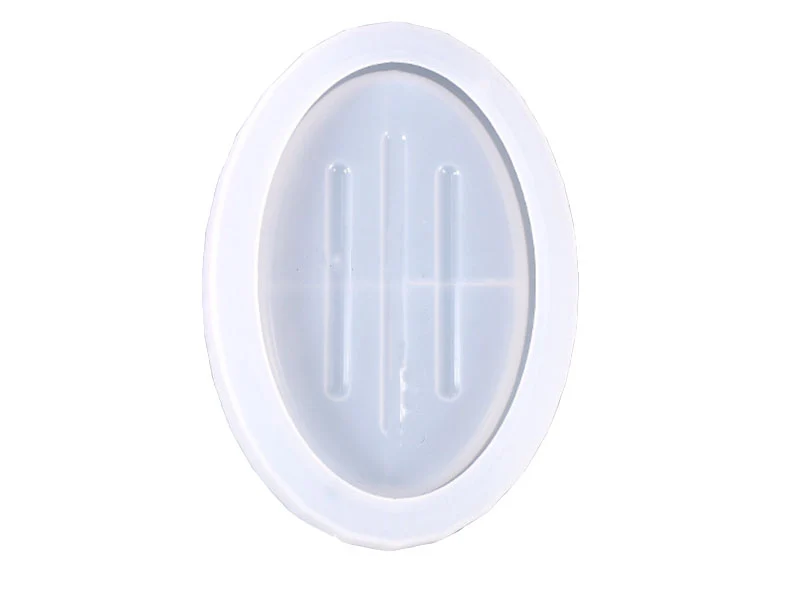 Moule en silicone ovale - Support pour savons
