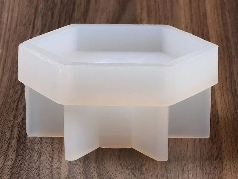 Moule en silicone - Support pour bougie chandelle