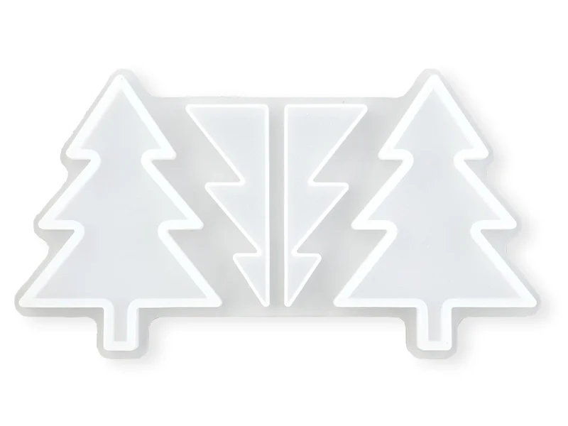 Moule en silicone - sapin 3D