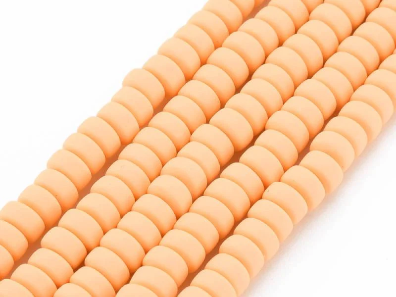 Boite de perles heishi épaisses 6 mm - Pêche