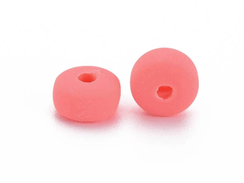 Boite de perles heishi épaisses 6 mm - Saumon foncé