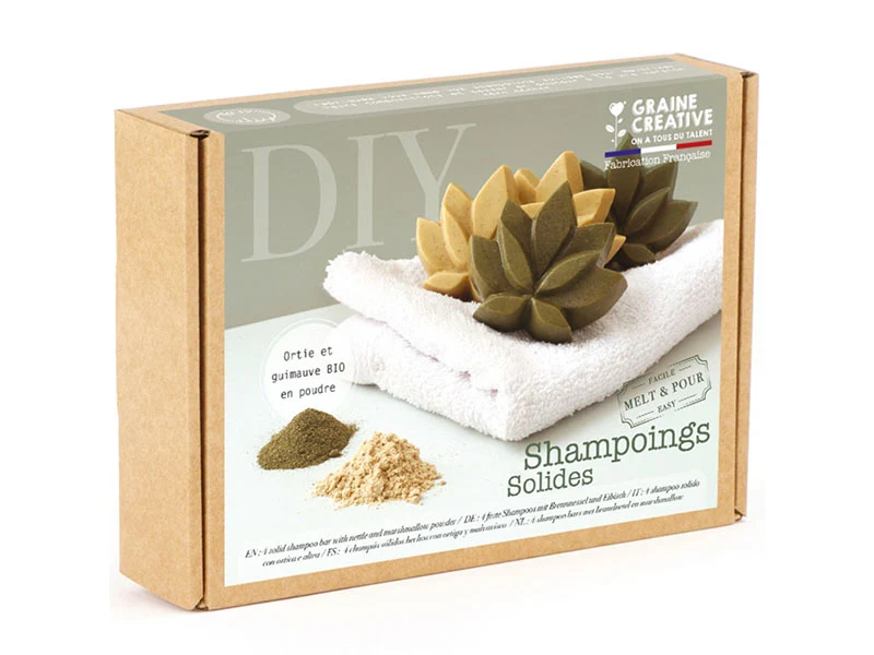 Coffret DIY - Shampoings solides