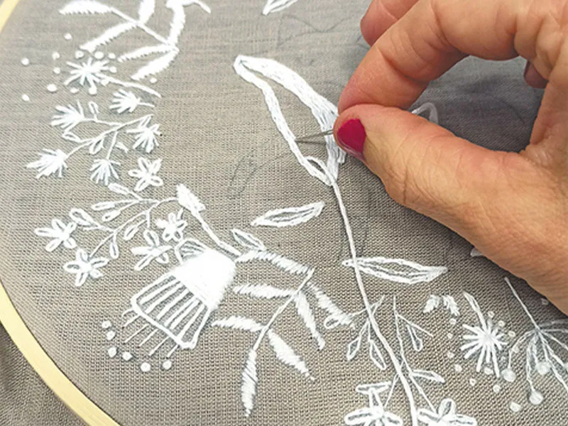 Kit de broderie décorative - Renard