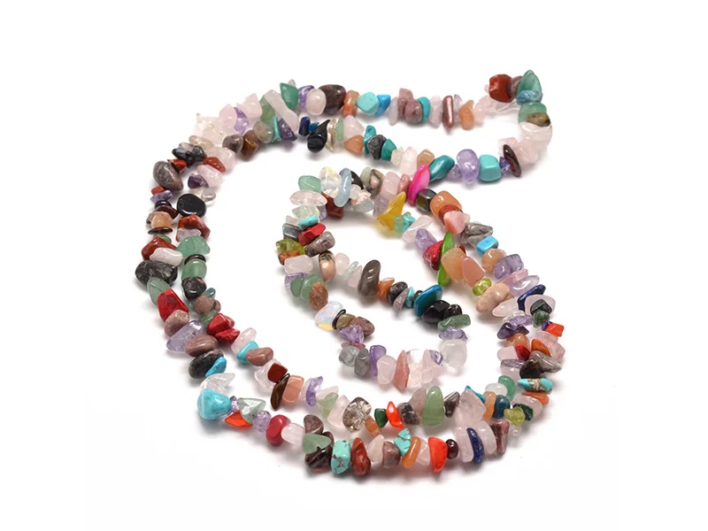 Lot de 30 perles naturelles et synthétiques