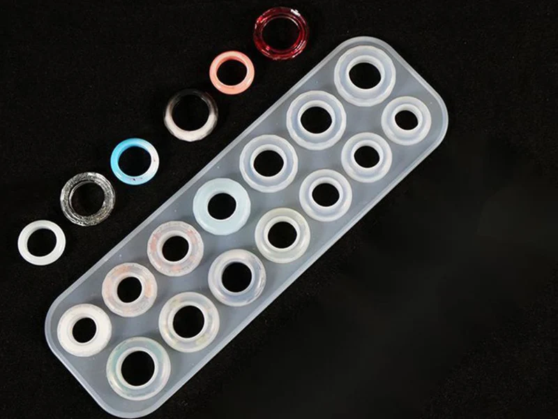 Moule en silicone - Bagues - 22 à 28 mm de diamètre