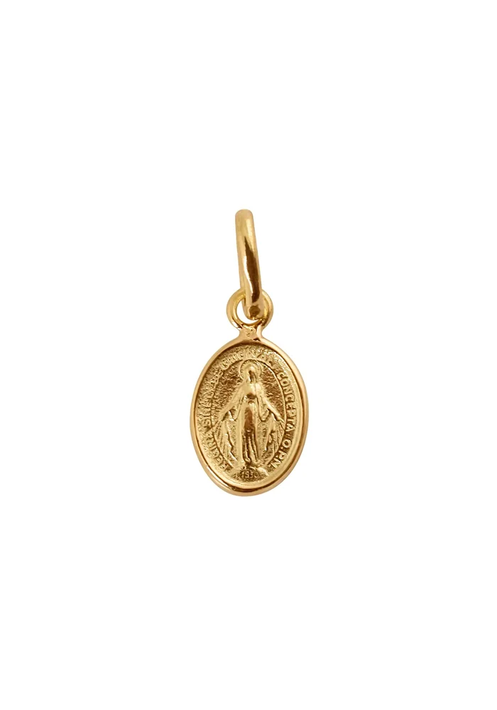 Pendentif Petite Madone Or Jaune