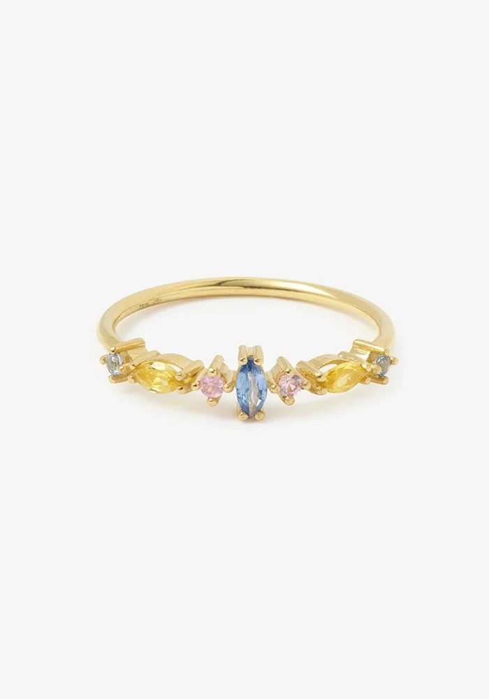 Bague Gaia 5 Jaune