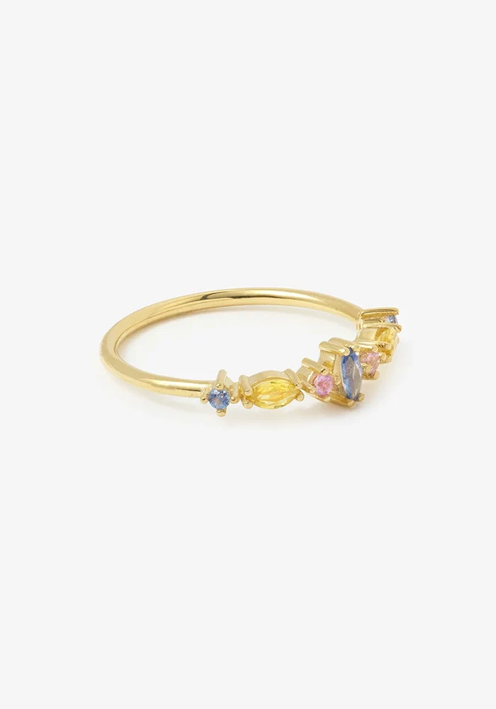 Bague Gaia 5 Jaune