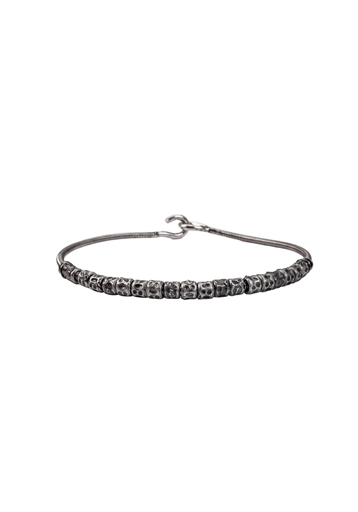 Bracelet 18 Pépites En Corde De Basse