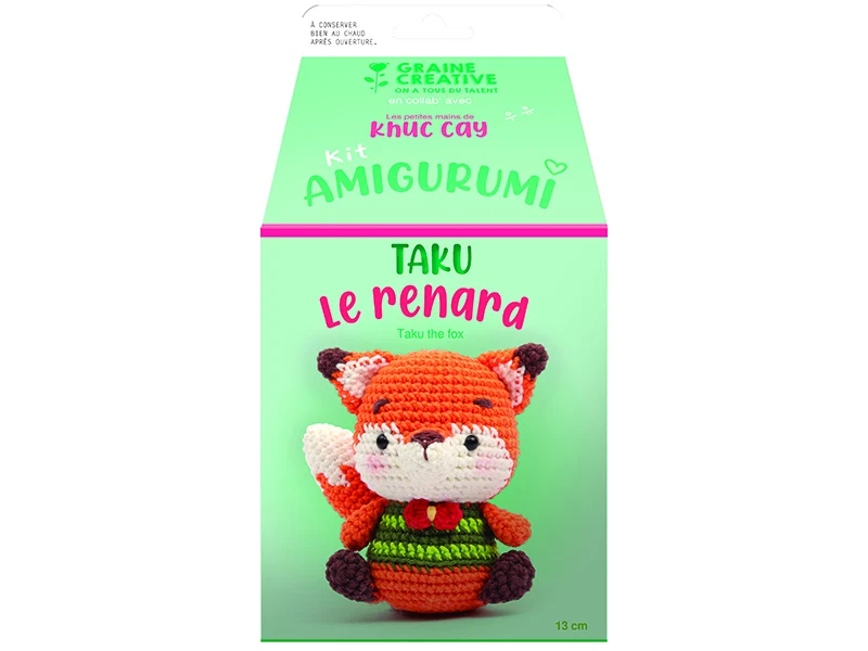 Kit Amigurumi Renard - Graine Créative