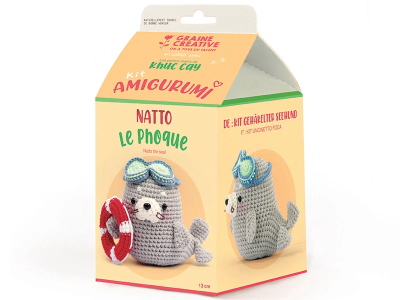Kit Amigurumi Phoque - Graine Créative