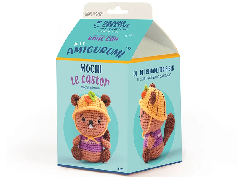 Kit Amigurumi Castor - Graine Créative