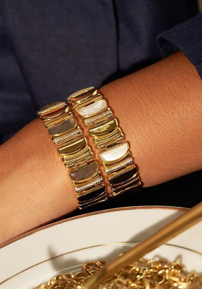 Bracelet Seema Onyx Noir