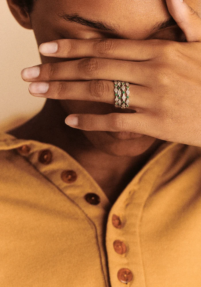 Bague Ava N°1 Emeraude