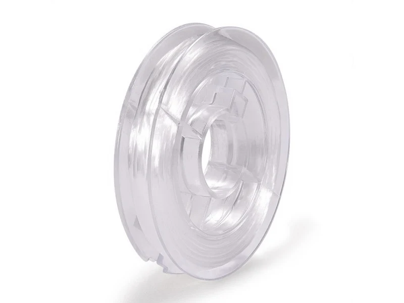 10 m de fil élastique 0,4mm pour bijoux - transparent