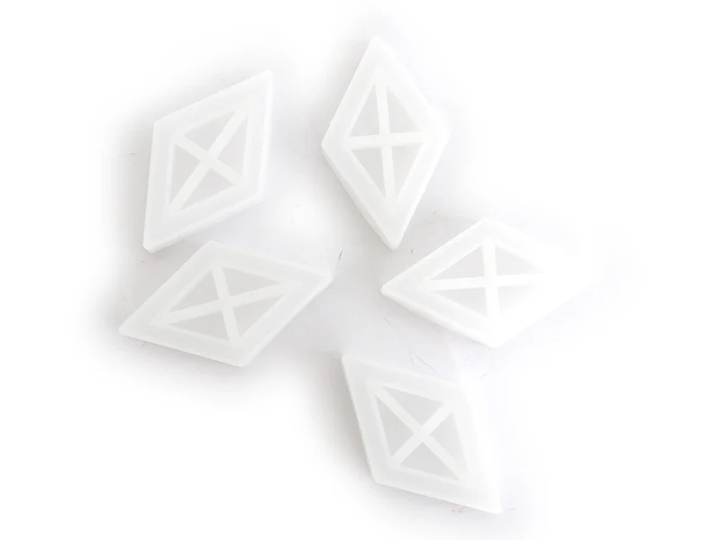 Lot de 7 moules en silicone - coupelles