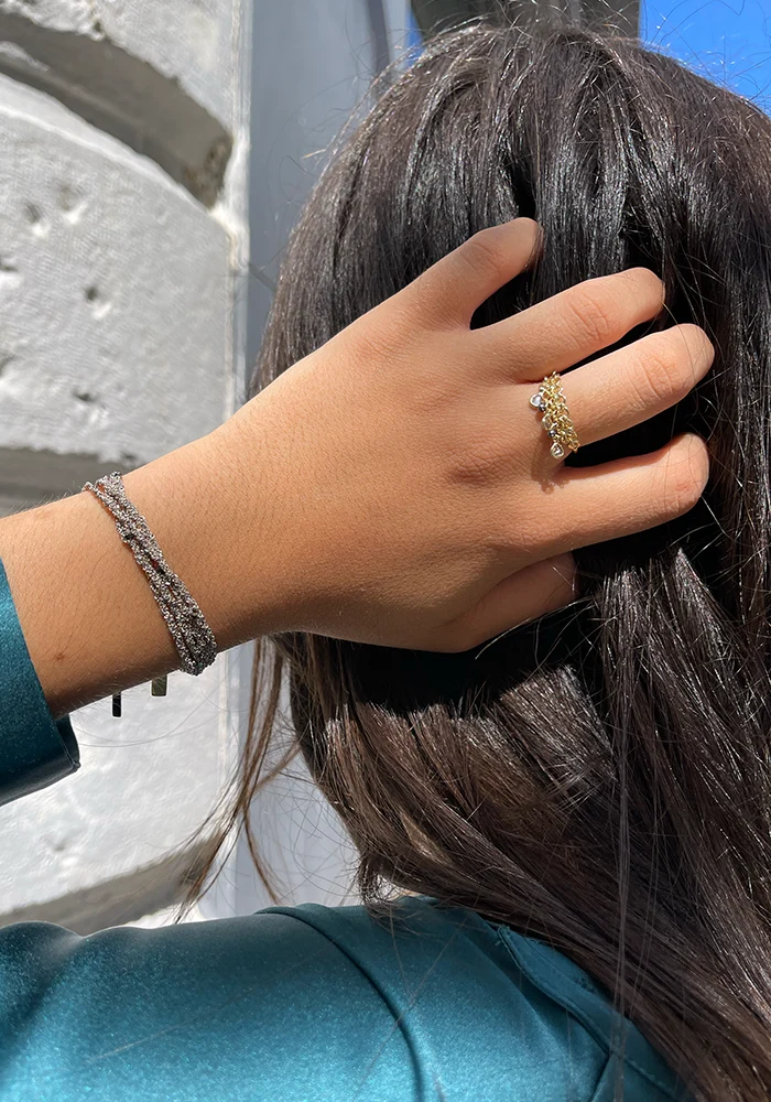 Bague N°771 Diamants Polki