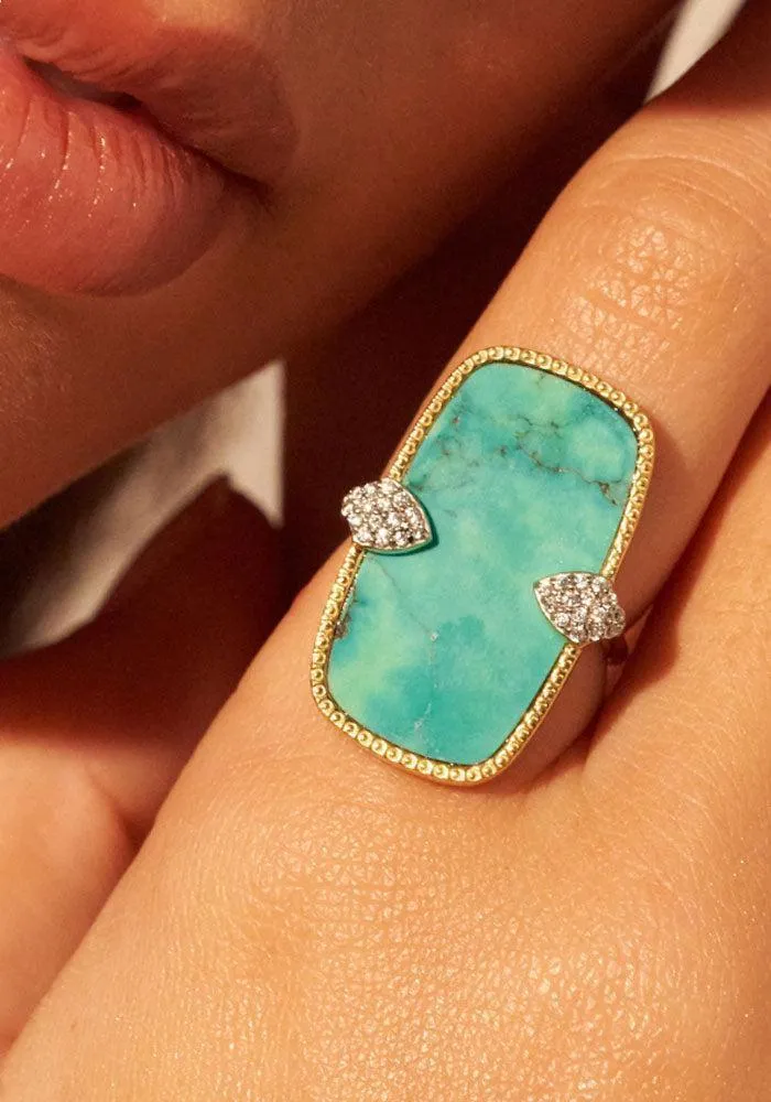 Bague Sangha Turquoise