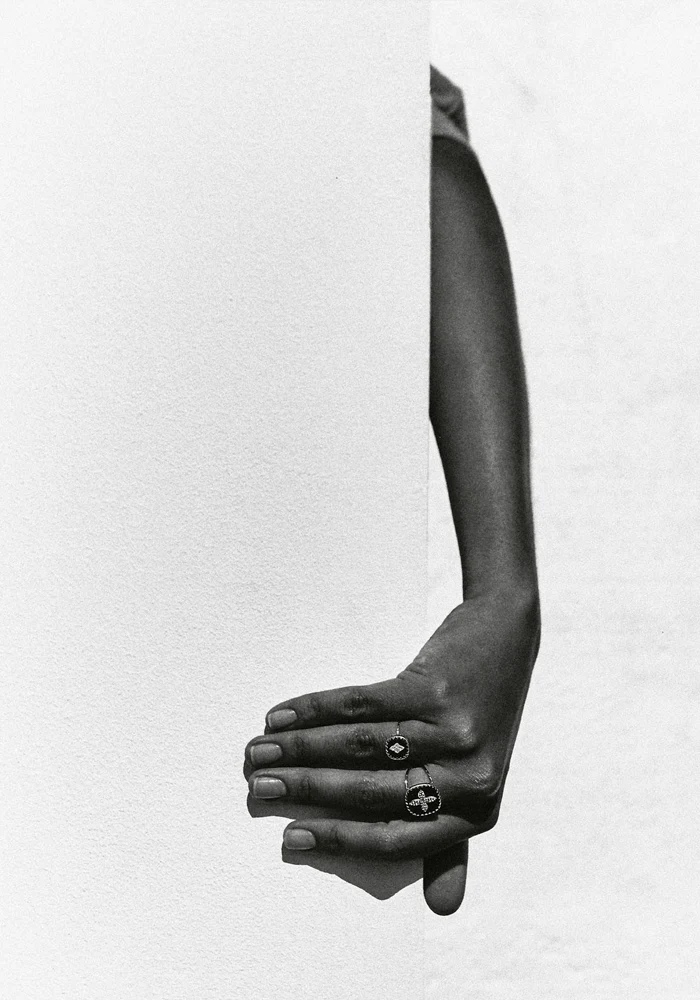 Bague Pierrot Noire