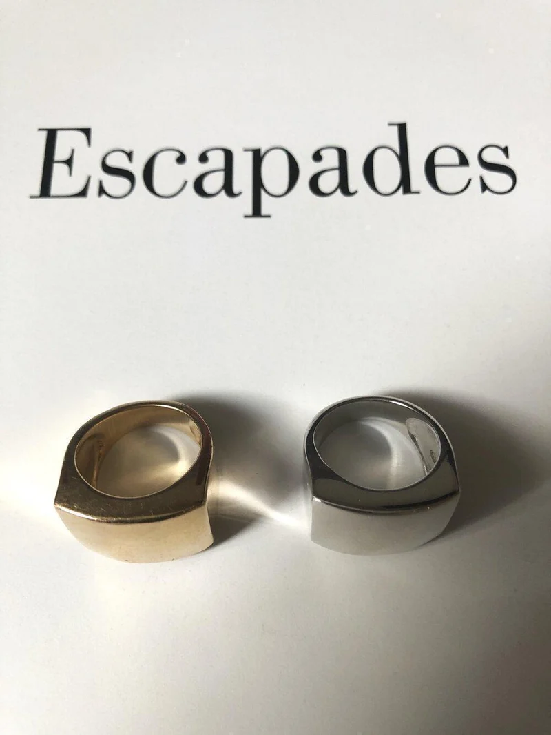Bague Georges Plaqué Or