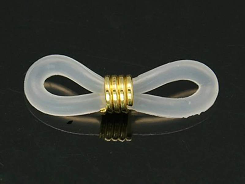 10 attaches pour lunette - embouts pour cordon à lunettes