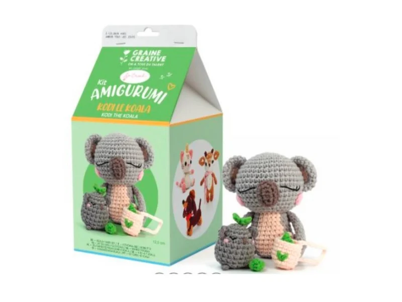 Kit crochet Amigurumi - Kodi le Koala - Graine Créative
