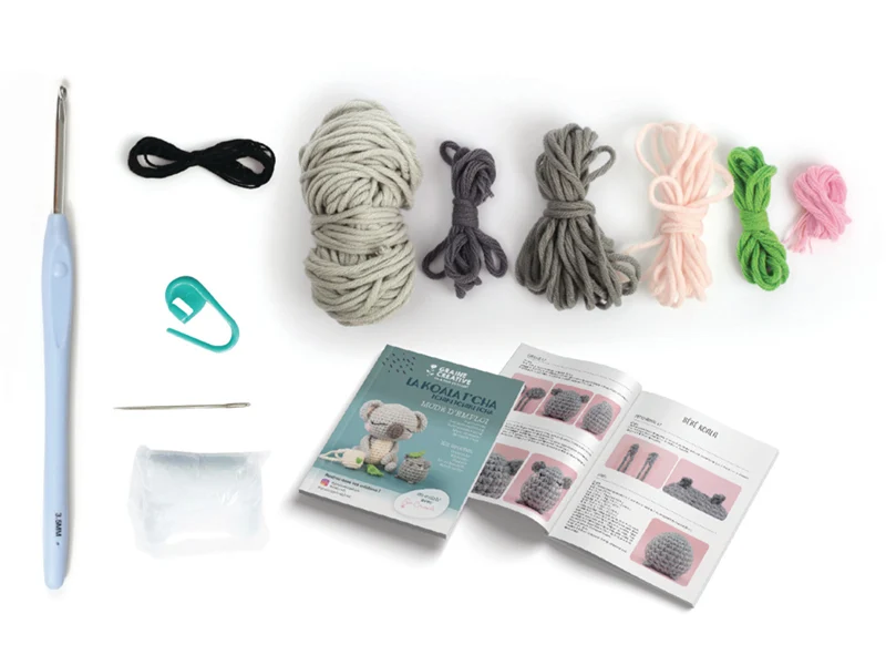 Kit crochet Amigurumi - Kodi le Koala - Graine Créative