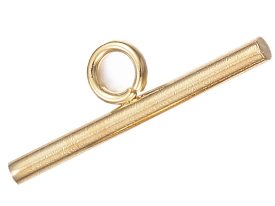 Fermoirs toogle en acier inoxydable 304 - doré - 16x12 mm