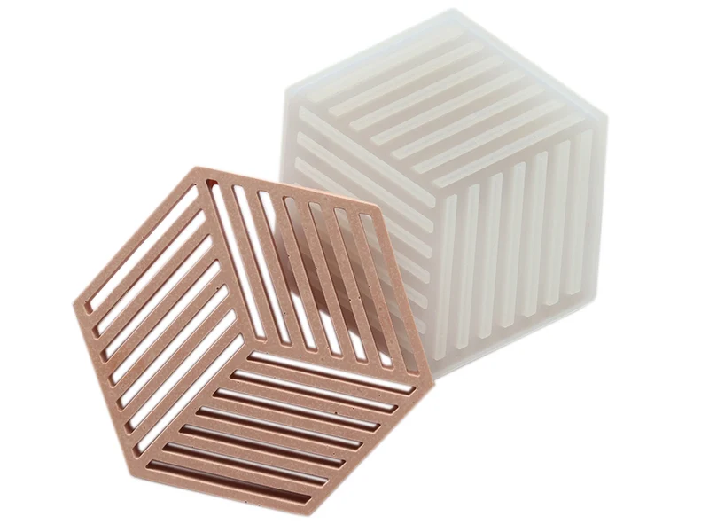 Moule en silicone - Grand hexagone