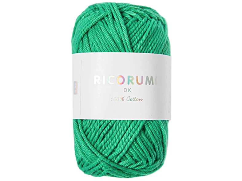 Pelote Ricorumi coton DK - Vert herbe (44)